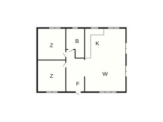 Vakantiehuis Forsheda Grondplan 3