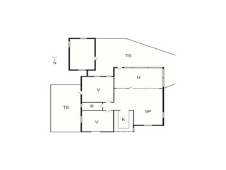 Casa per le vacanze Lyngså Pianta del piano 37