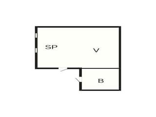 Vakantiehuis Höör Grondplan 38