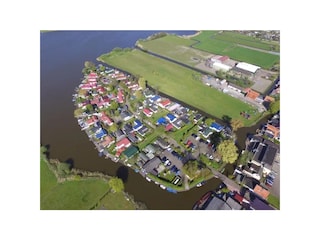 Ferienpark Vislust auf der kleinen Insel im See
