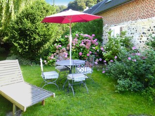 Ferienhaus Bec-de-Mortagne Außenaufnahme 3