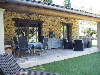 Casa de vacaciones Courthezon Grabación al aire libre 5