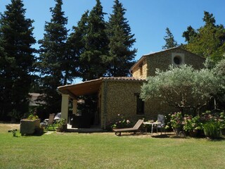 Casa de vacaciones Courthezon Grabación al aire libre 6