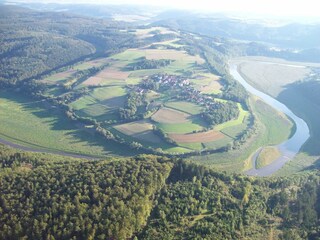 Harbshausen aus der Vogelperspektive