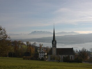 Kirche Eich und Sempachersee