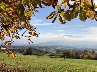 Sicht auf den Pilatus von Hildisrieden aus gesehen