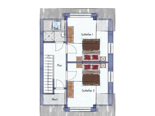 Casa de vacaciones Deutschland Plano de planta 27
