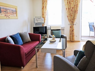 Wohn-Esszimmer mit Moselblick