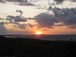 Sonnenuntergang am endlosen Banjaardstrand