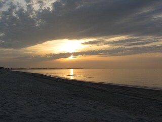 Sonnenuntergang am endlosen Banjaardstrand