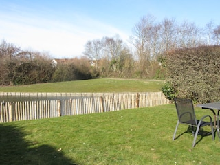 Garten mit Blick auf den See Januar 2025