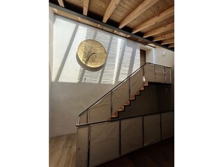 living - staircase