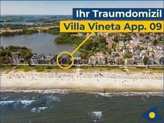 Villa Vineta Luftaufnahme