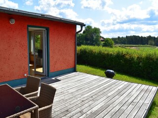 Ferienhaus Lohmen in Mecklenburg Außenaufnahme 12