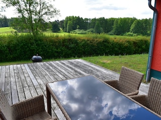 Ferienhaus Lohmen in Mecklenburg Außenaufnahme 11