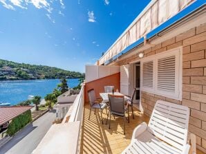 caravan Apartments Kuzma - One-Bedroom Apartment with Balcony and Sea View - Brna - image1