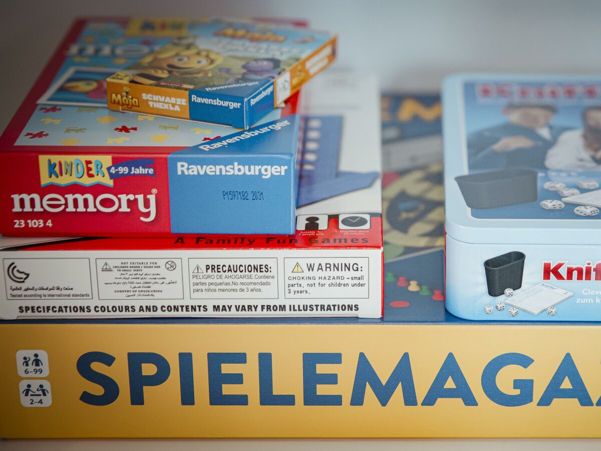 Auswahl an Spielen