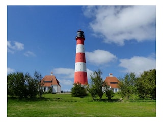 Wahrzeichen "Westerhever Leuchtturm"