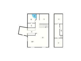 Holiday house Brenderup Floor Plan 64