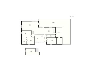 Vakantiehuis Lyngså Grondplan 48