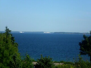 Travemünde - Einfahrt der Fähren