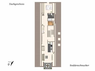 Your Darß vacation: "Boddenschnacker" floor plan