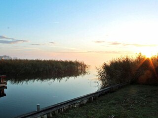 Your Darß vacation in Born: Sunrise on the Bodden