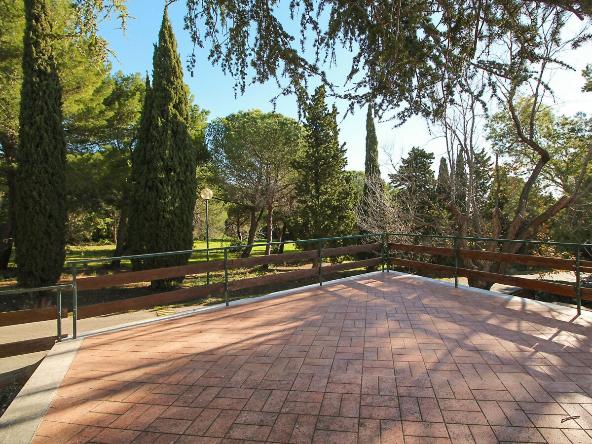 Terrasse vor der Wohnung