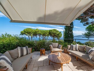Terrasse mit Meerblick