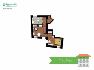 Apartamento Mailand  8
