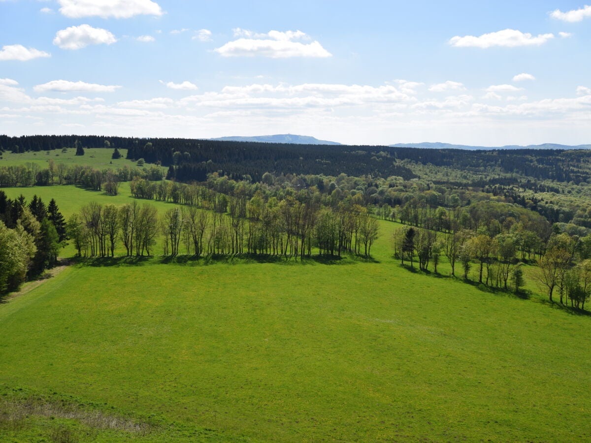 Blick zur Wasserkuppe von Noahs Segel bei Oberweid