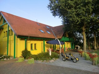 NaturDomizil Adlerhorst-Hunsrück in der Abendsonne