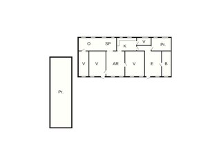 Casa de vacaciones Eskov Strandpark Plano de planta 7