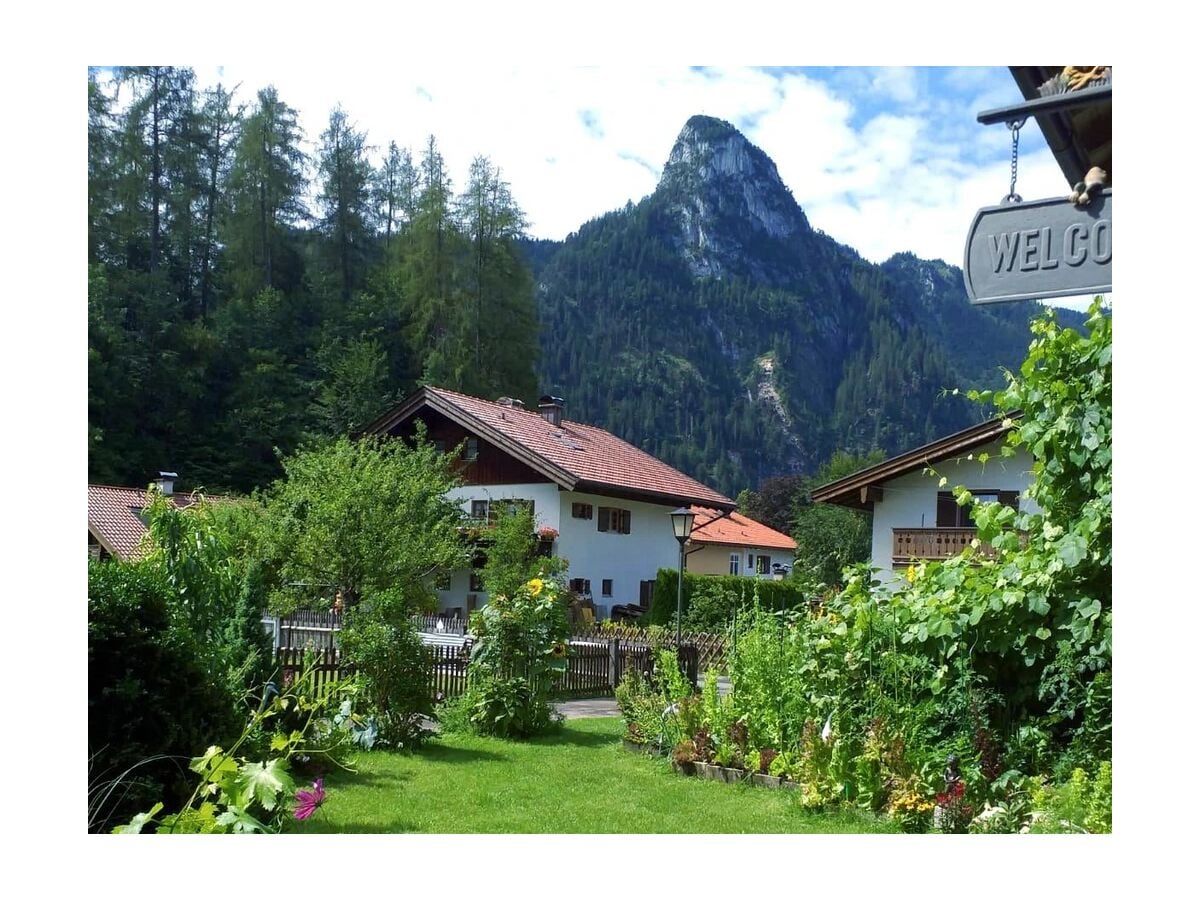 Blick von Terrasse auf  Kofel