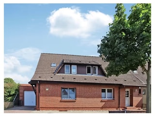 Vorderansicht des Hauses