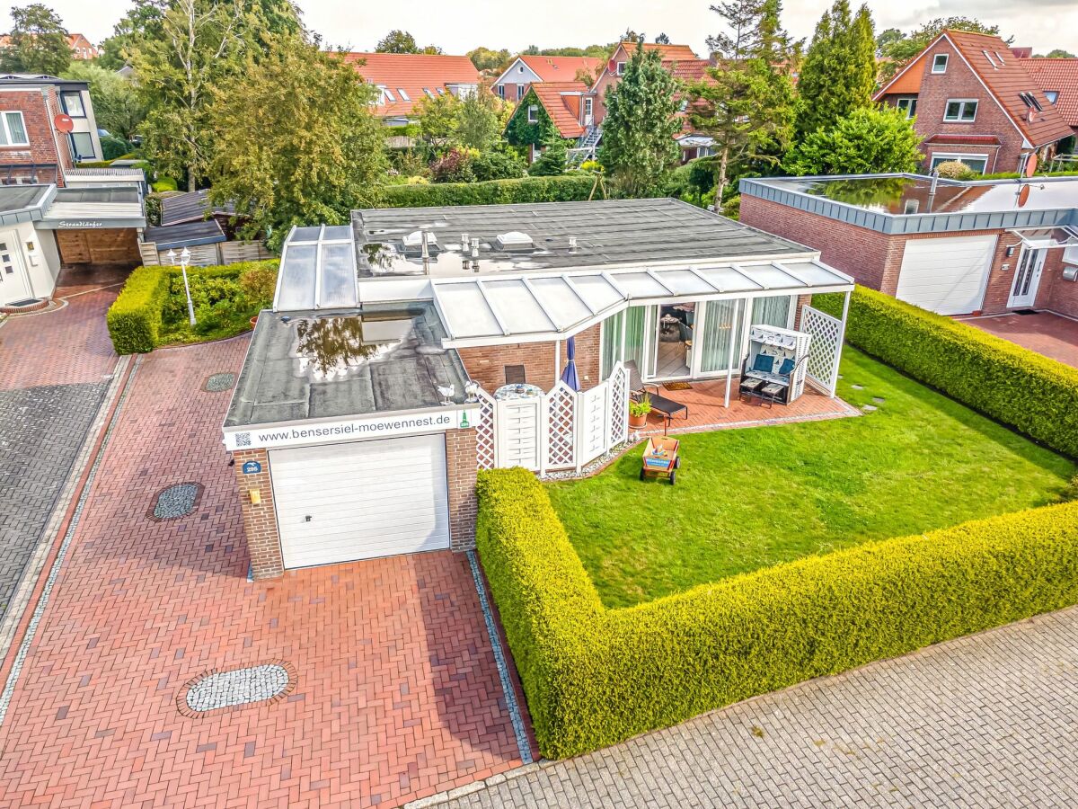 Ferienhaus Möwennest im Ortskern Bensersiel in direkter Strandnähe