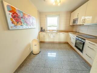 Großes, geräumiges Wohnzimmer, Esszimmer und integrierter Küche