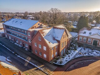 Ferienwohnung Küstenhaus in Esens - Winteraufnahme