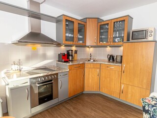 integrierter Küchenbereich