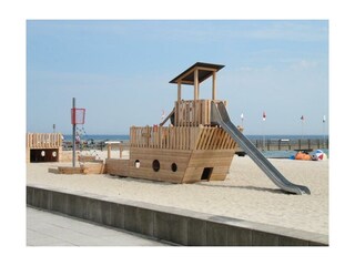 Spielplatz am Strand