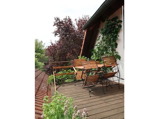 eigene Dachterrasse/ Balkon