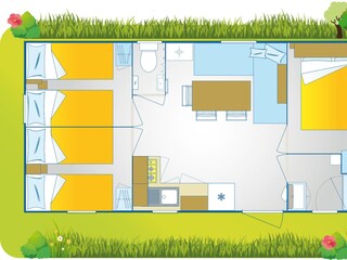 Ferienhaus Porec & Umgebung Grundriss 30
