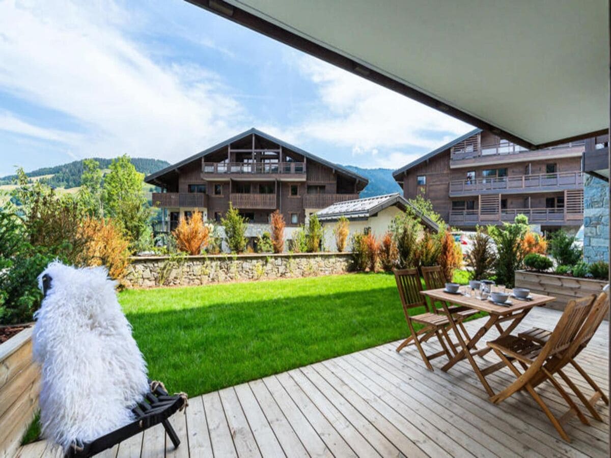 Appartement Megève Buitenaudio-opname 1