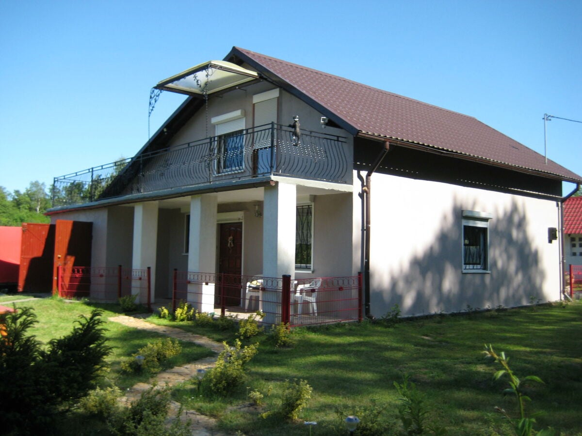 Front view of holiday home