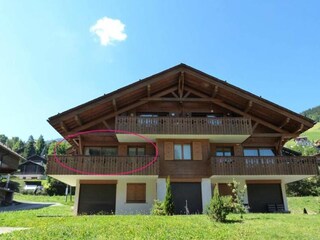 Apartamento La Clusaz Grabación al aire libre 11