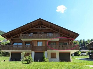 Apartamento La Clusaz Grabación al aire libre 28