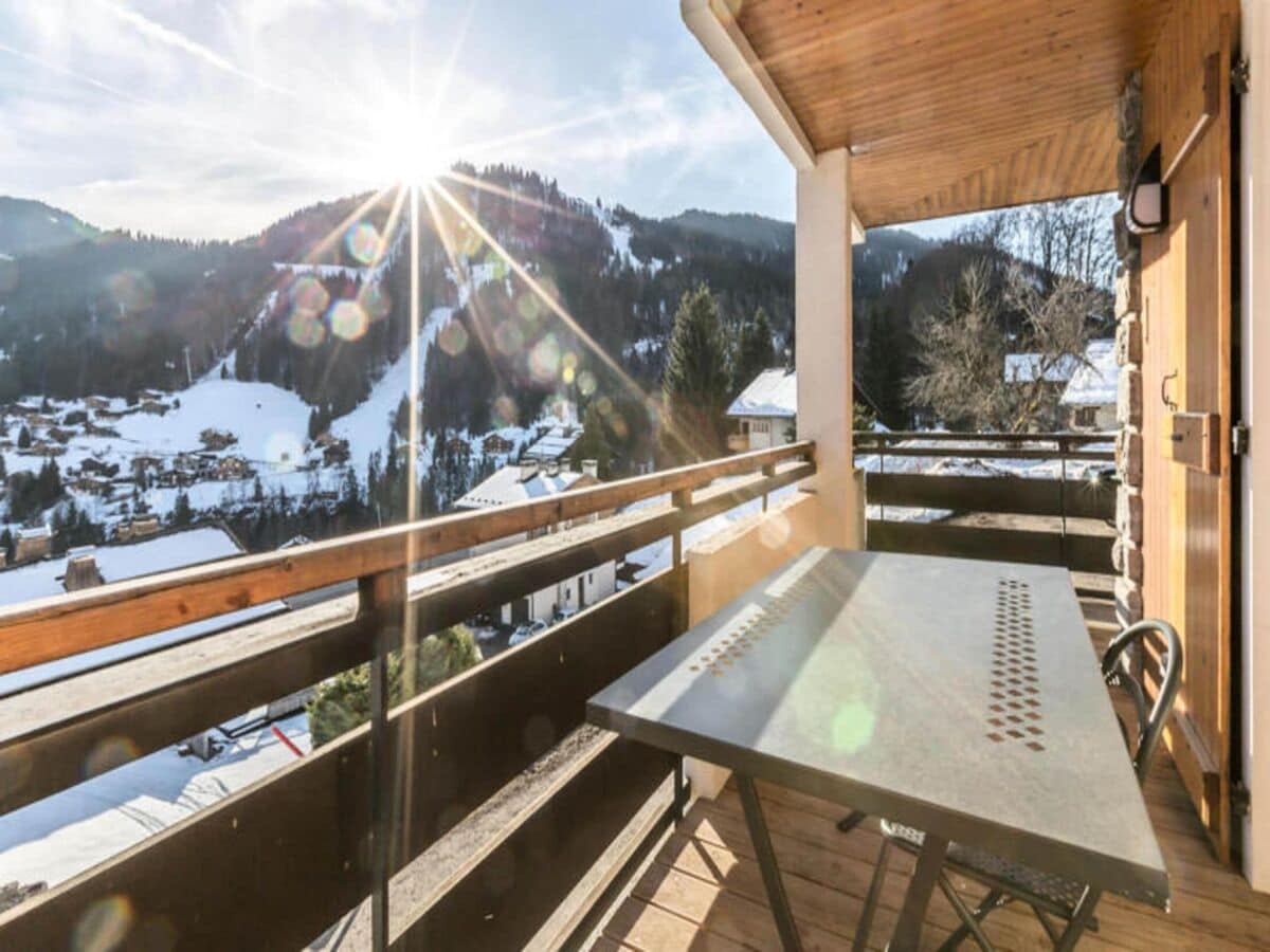 Appartement La Clusaz Buitenaudio-opname 1