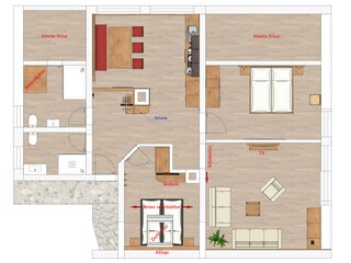 Appartamento per vacanze Oberstdorf Caratteristiche 14