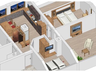 Appartamento per vacanze Oberstdorf Pianta del piano 22