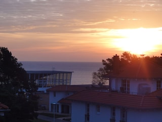 Abendstimmug vom Balkon aus